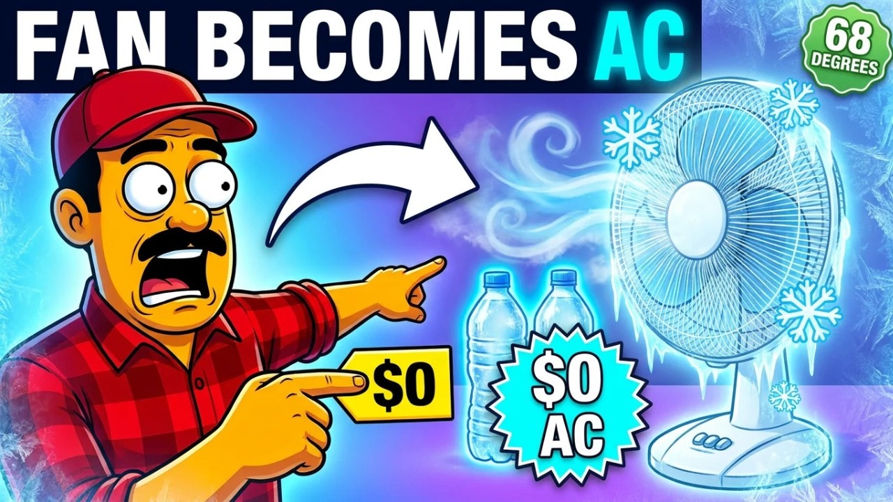 Turn Any Fan Into an AC for $0 &mdash; The Salt Trick Nobody Knows