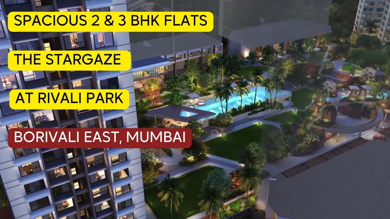 The Stargaze at Rivali Park by CCI Projects at Borivali East, Mumbai  2 & 3 BHK Flats.