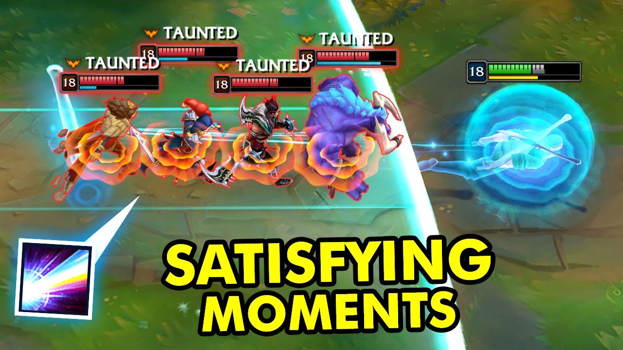 50 SUPER SATISFYING MOMENTS IN LEAGUE OF LEGENDS