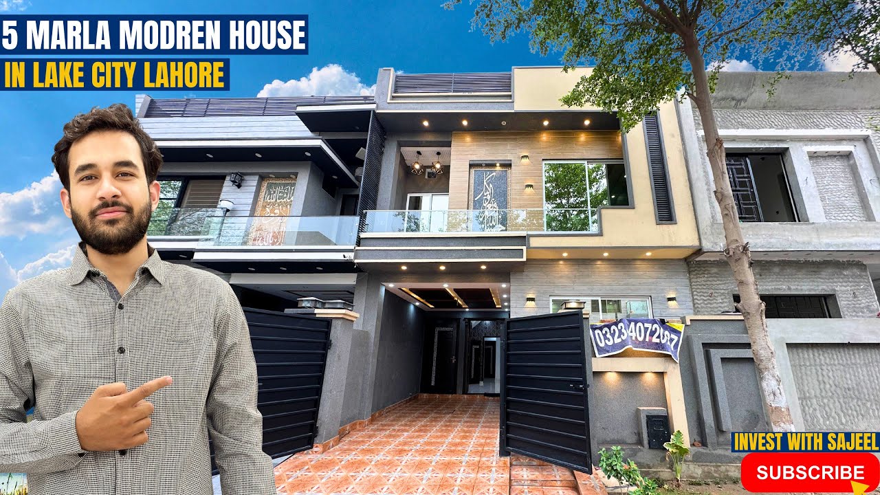 Beautiful 5 Marla House 🏡 in Lake City Lahore