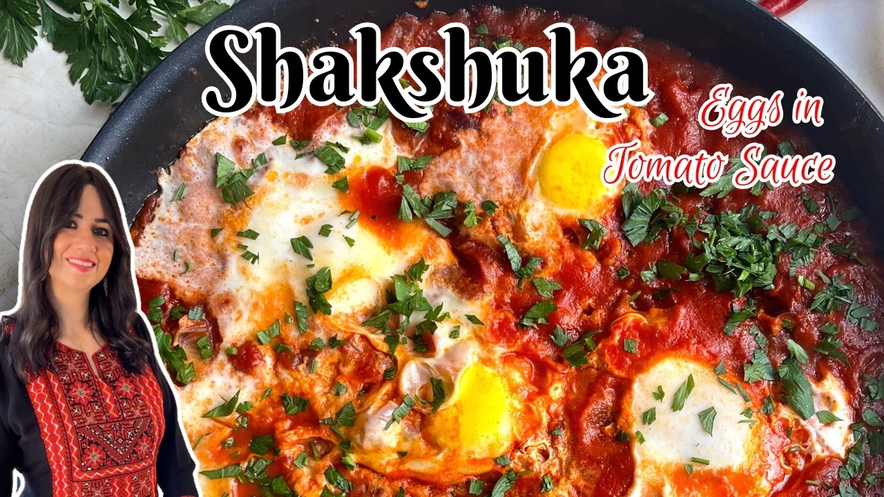 Shakshuka (Eggs in Tomato Sauce) Arabic Breakfast & Brunch