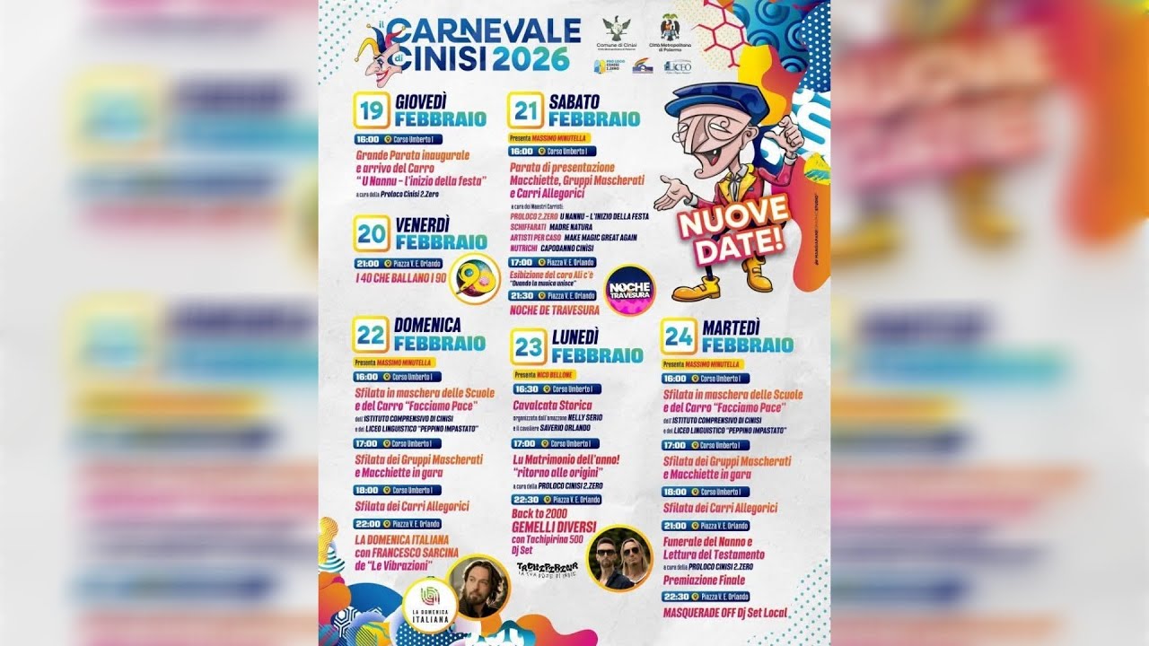 Carnevale di Cinisi 2026
