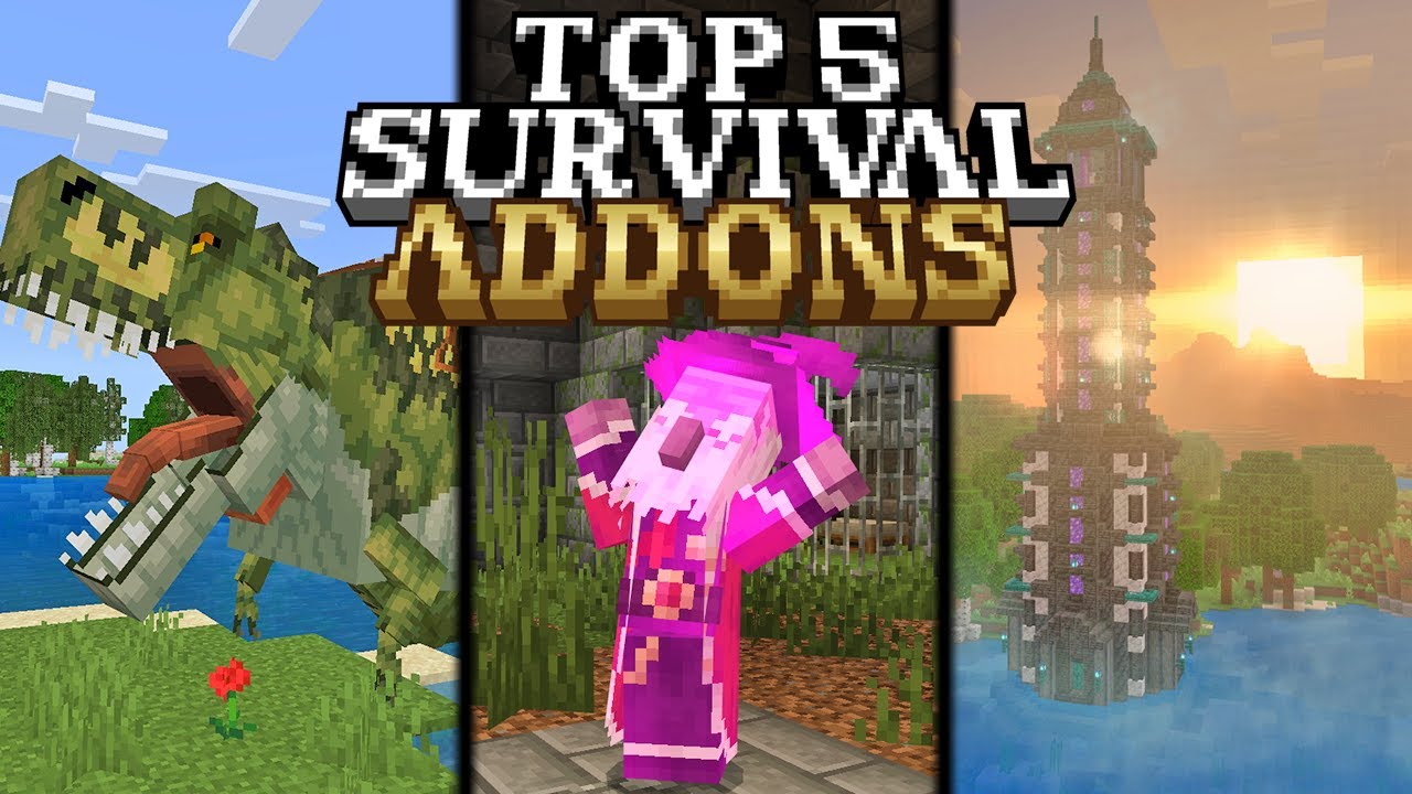TOP 5 MINECRAFT ADDONS FOR THE ULTIMATE ENHANCED SURVIVAL EXPERIENCE