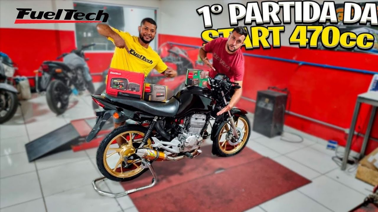 1° PARTIDA START 470cc FUEL TECH FT 450 EM AÇÃO