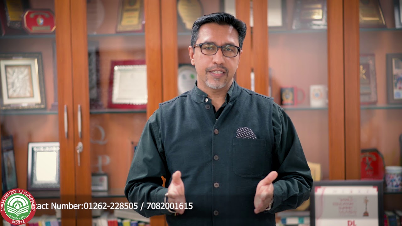 Professor Dheeraj Sharma on IPM at IIM Rohtak