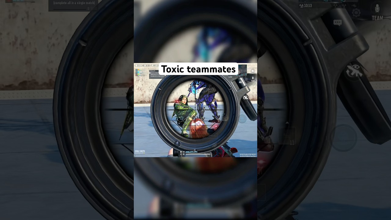 DMZ teammates being toxic in codm #callofdutymobiledmz #codm #codmdmz