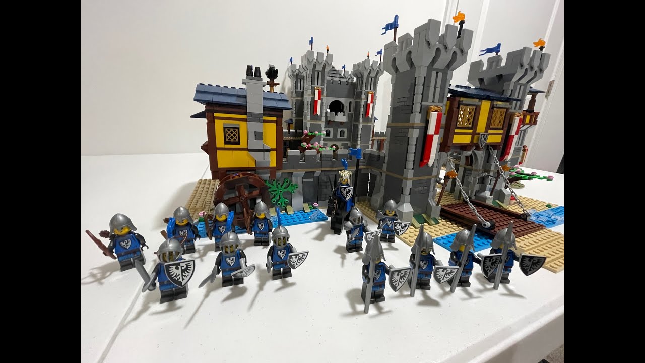 Medieval Castle 31120 6 in 1 Ultimate Build with a Keep and upgraded Blacksmith!!