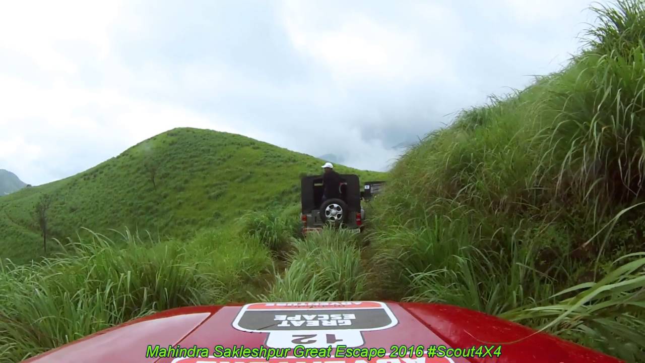 Mahindra Sakleshpur Great Escape 2016 - Thar CRDe