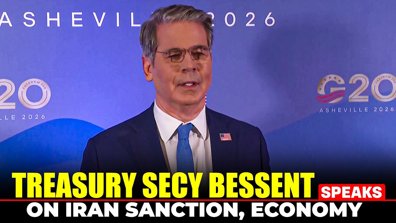 LIVE: US Treasury Secretary Scott Bessent speaks on Iran Sanction | G20 Summit | Economy | Trump