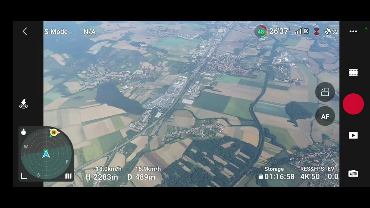 DJI Mini 3 Pro Altitude Test 3km (Battery Plus)