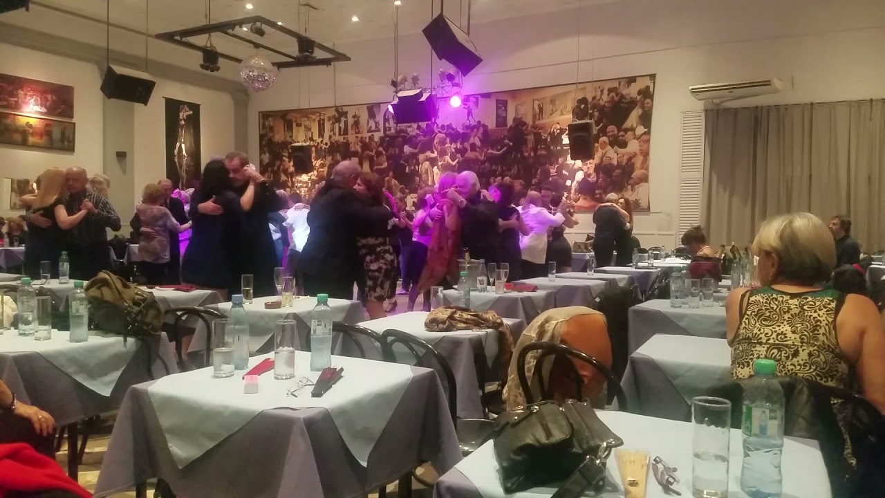 Tango de Di Sarli, en Salon Canning, Milonga Canal Rojo A Puro Tango, August 2018