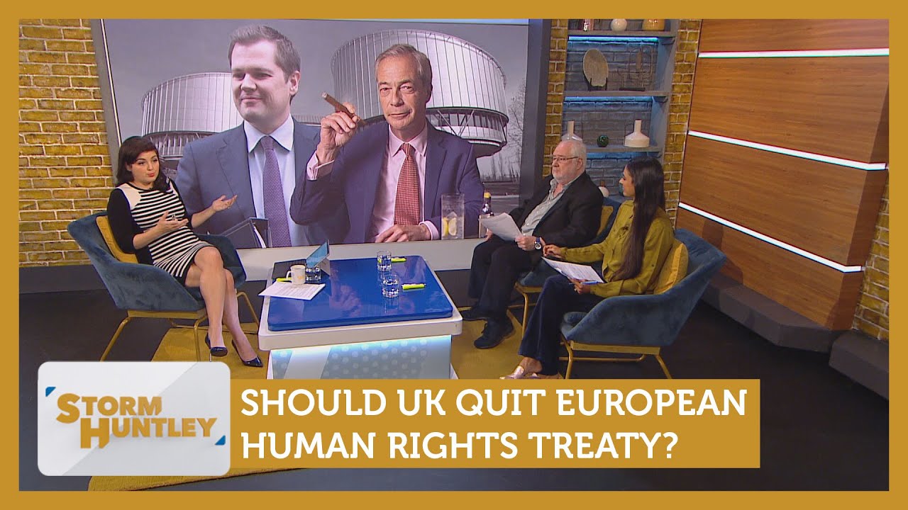 Should UK quit European human rights treaty? Feat. Mike Parry & Nelufar Hedayat | Storm Huntley