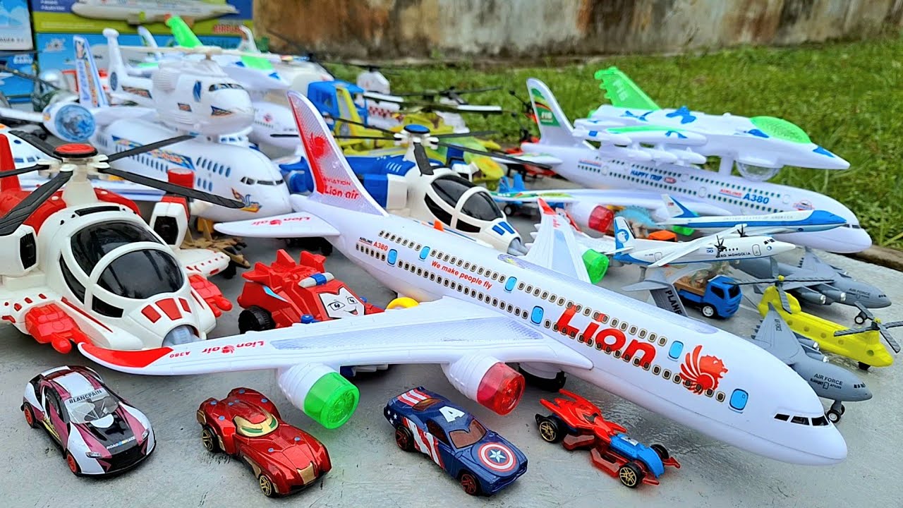 Menemukan Pesawat Terbang: Pesawat Kargo, Helikopter Darat,Kapal Terbang,Airbus,Airforce,Mobil Hewan