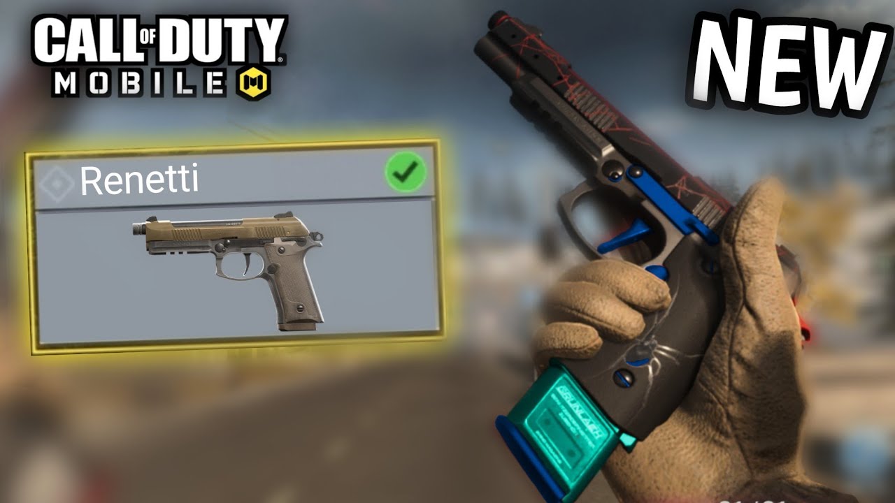 *NEW* 3 Round Burst Pistol (Renetti) Gameplay In Cod Mobile!