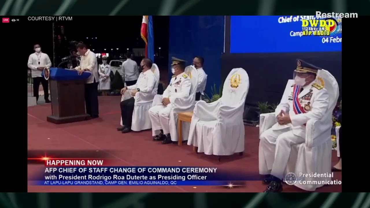 WATCH: AFP Change of Command Ceremony | crsafp