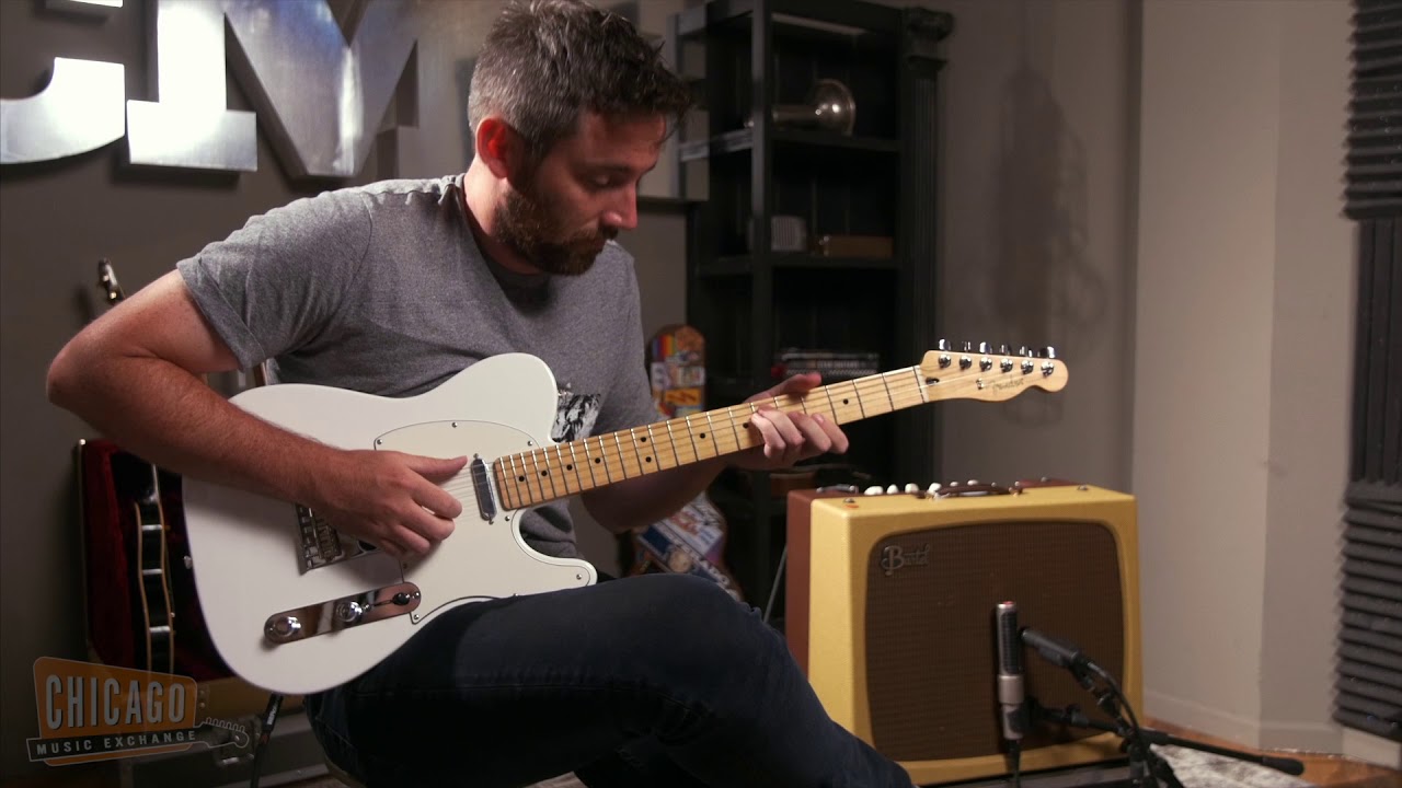 Fender Player Telecaster Polar White | CME Quick Riff | Nathaniel Murphy
