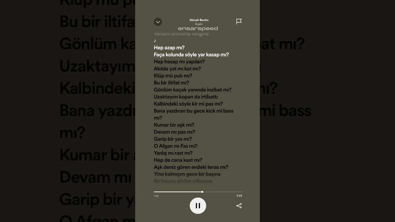 G&uuml;nah benim