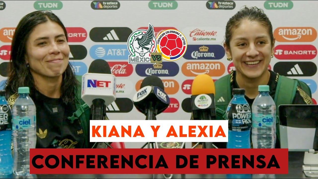 Kiana Palacios y Alexia Delgado hablan tras el empate ante Colombia | Selecci&oacute;n Nacional Femenil