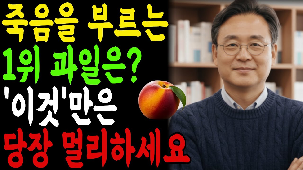 콩팥 녹이는 최악의 과일 4가지 vs 죽어가는 신장 살리는 기적의 과일 4가지! 30년 신장내과 명의의 밥상 공개 | 신부전단예방 |콩팥건강 | 신장건강 | 노후건강 |