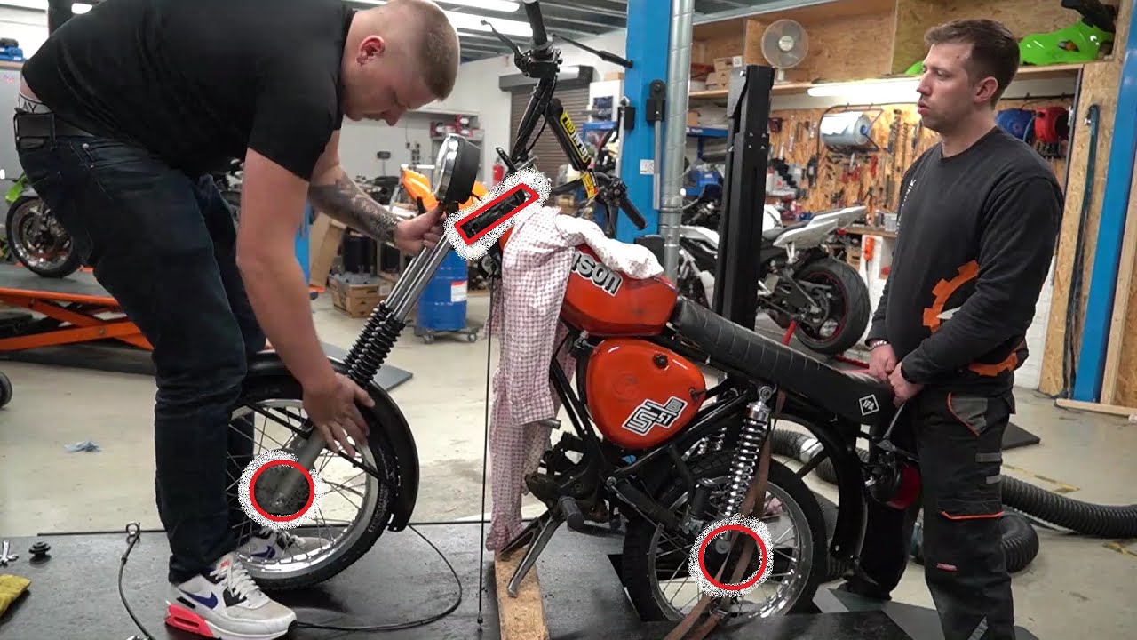 Simson S51 | Bereit für mehr LEISTUNG! Bremsbeläge + Lenkkopflager tauschen