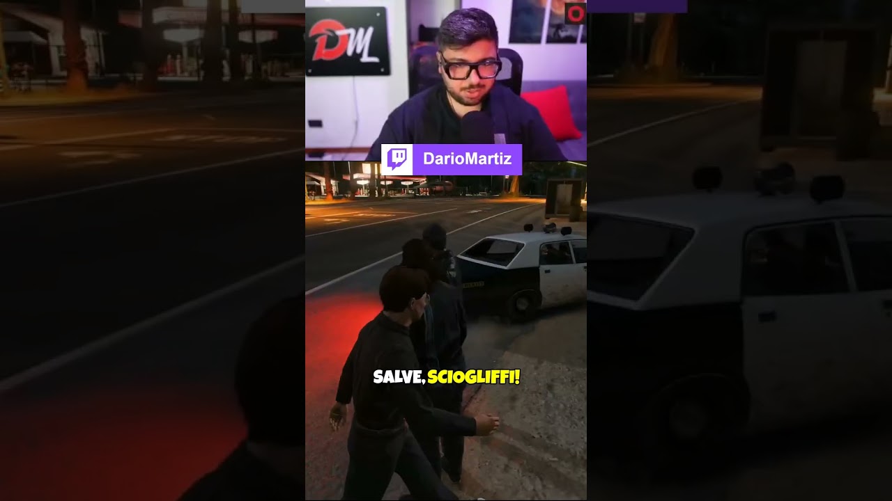Se la aspettavano questa risposta?  #dariomartiz #twitch #twitchitalia #peakville #fivem
