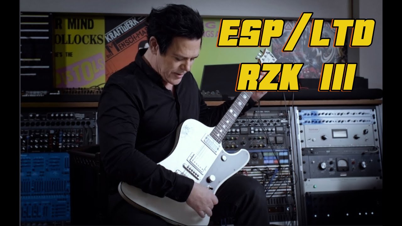 Richard Kruspe ESP/LTD  RZK III Signature Guitar Demo #richardkruspe #espguitars #rammstein