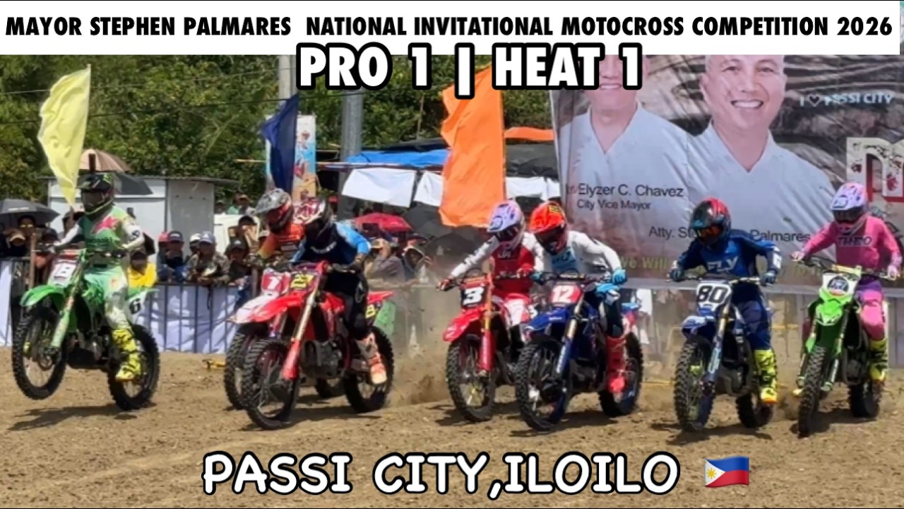 Passi City - Pro 1 Category Heat 1 | Mayor Palmares Motocross Competition 2026 #passicity