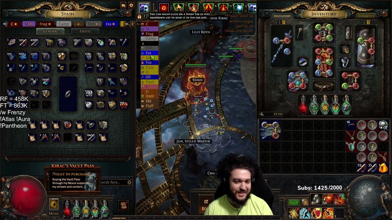 Перчатки PoE 3.25 Speed ​​Crafting RF