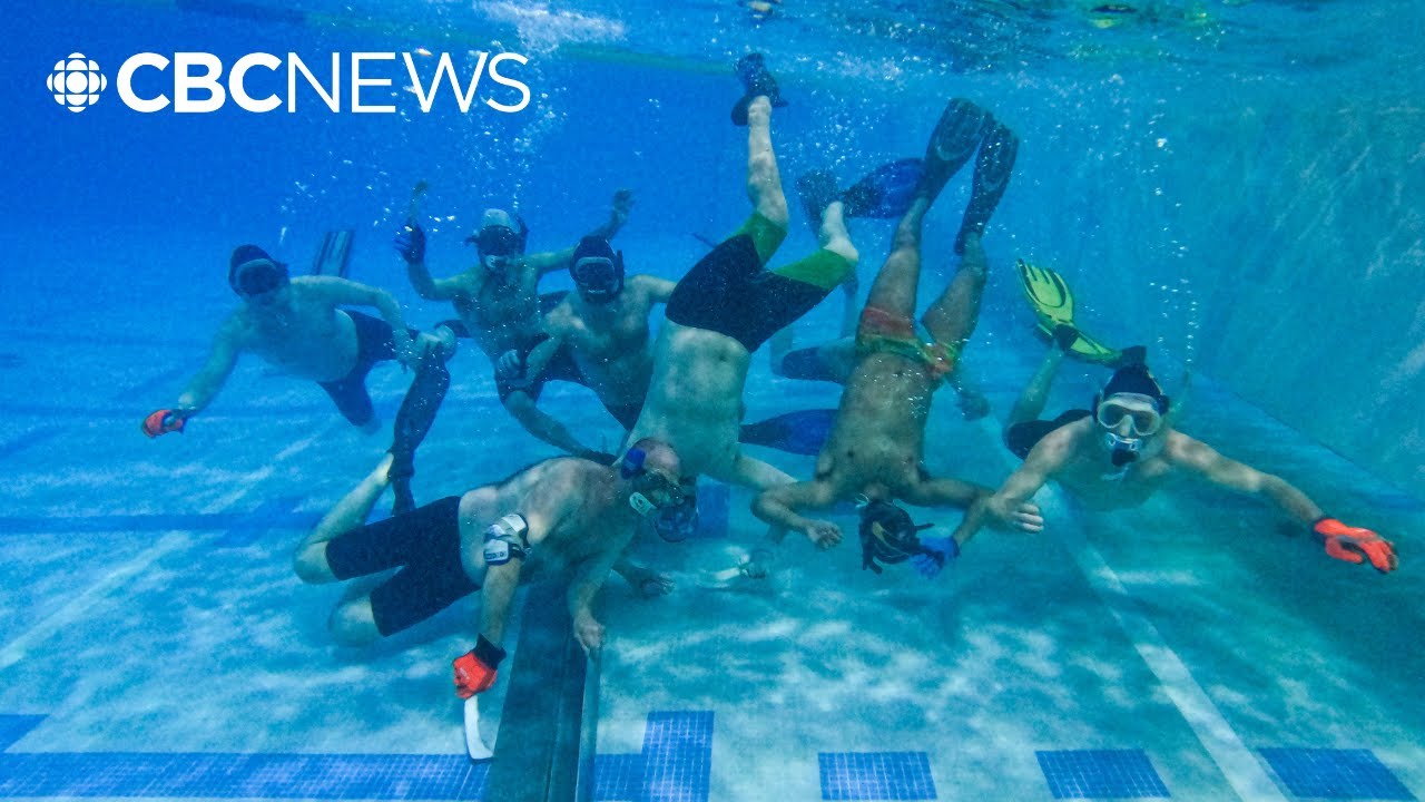 Underwater hockey is a twist on Canada's favourite game
