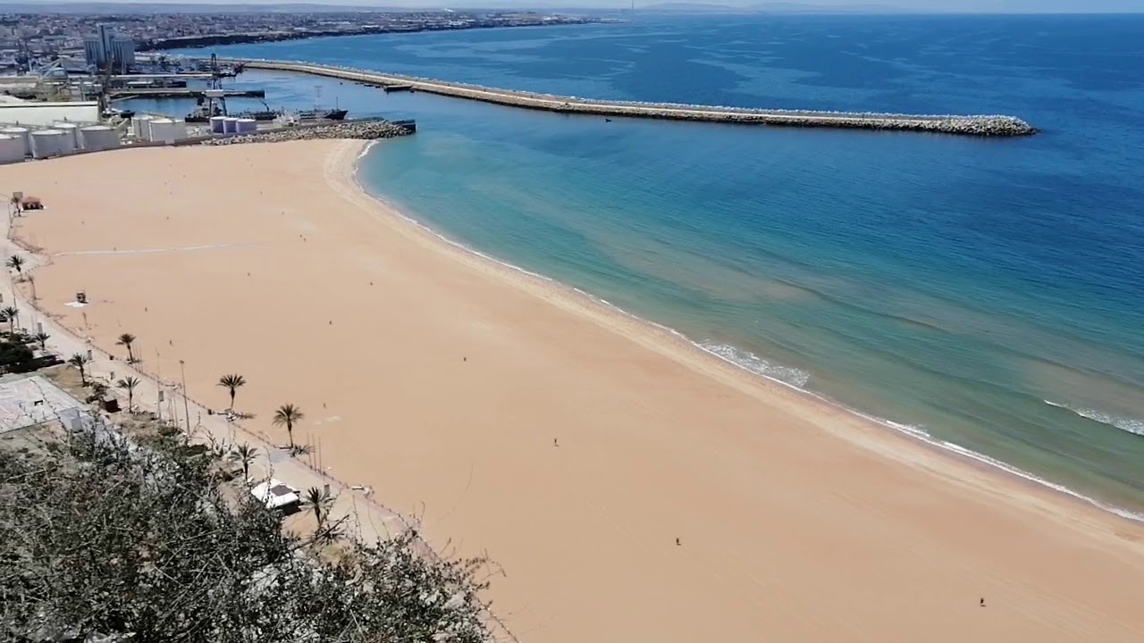 Plage de Safi en fin du confinement