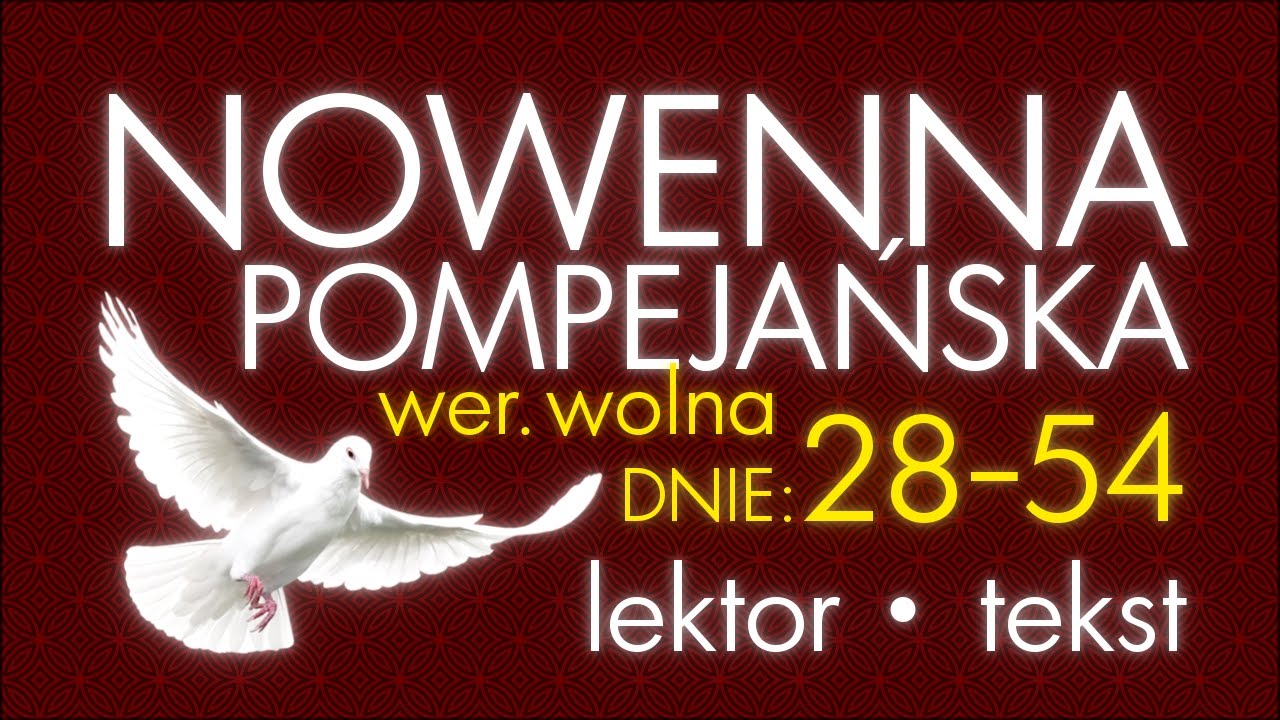 Nowenna Pompejańska - cz. DZIĘKCZYNNA | z lektorem