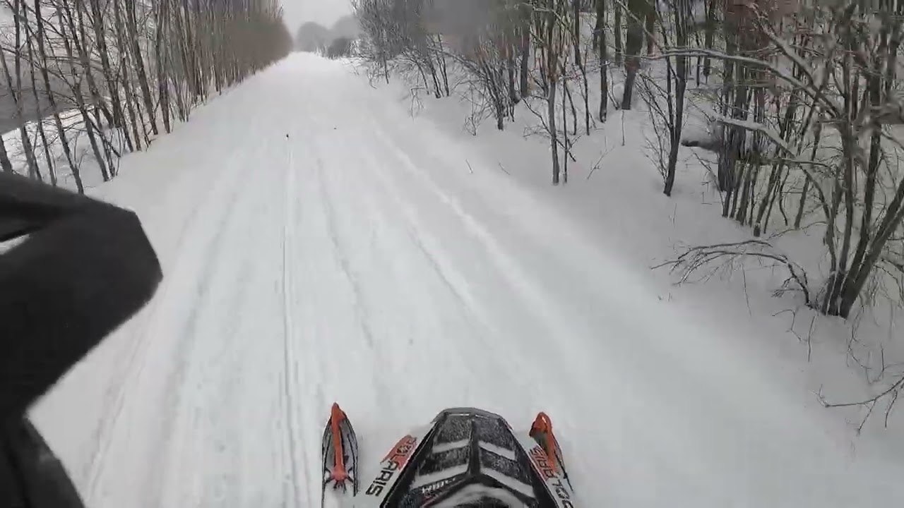 Rockland MI snowmobiling and recovery