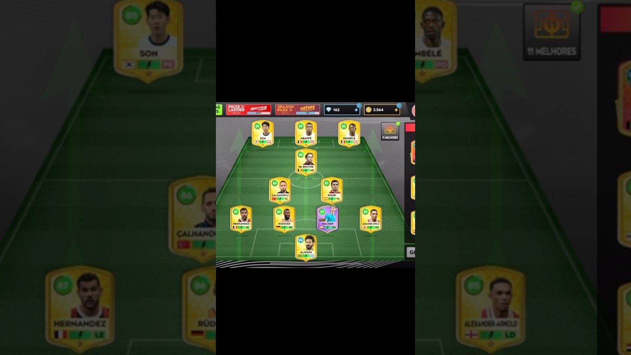 Achei a MELHOR forma&ccedil;&atilde;o do DLS! 🔥 4-2-1-3 INSANA!