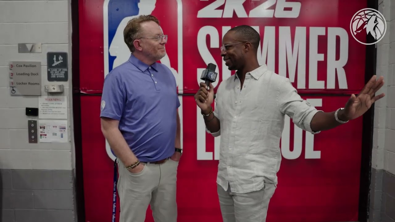 Timberwolves General Manager Matt Lloyd Interview With Michael Grady At NBA Summer League | 07.12.25