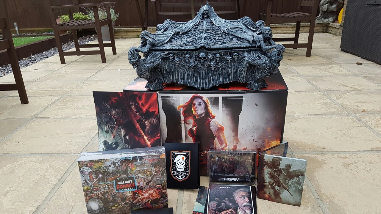 Unboxing PS4 Call of duty Black Ops 4 Mystery Box Edition + First Impressions