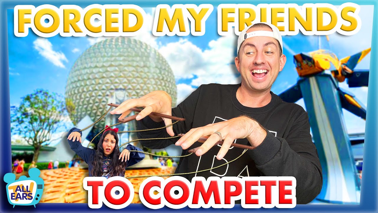I FORCED My Friends to Compete in EPCOT -- Gamemaster Challenge 35