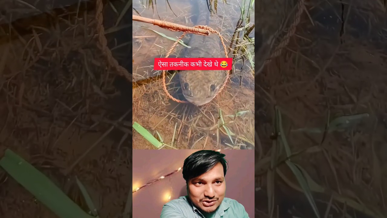 👉 Kya is Jugaad Se Machhli Pakdi Ja Sakti Hai? 😱 | Amazing Fishing Trick Reaction 🎣 #funny #fish