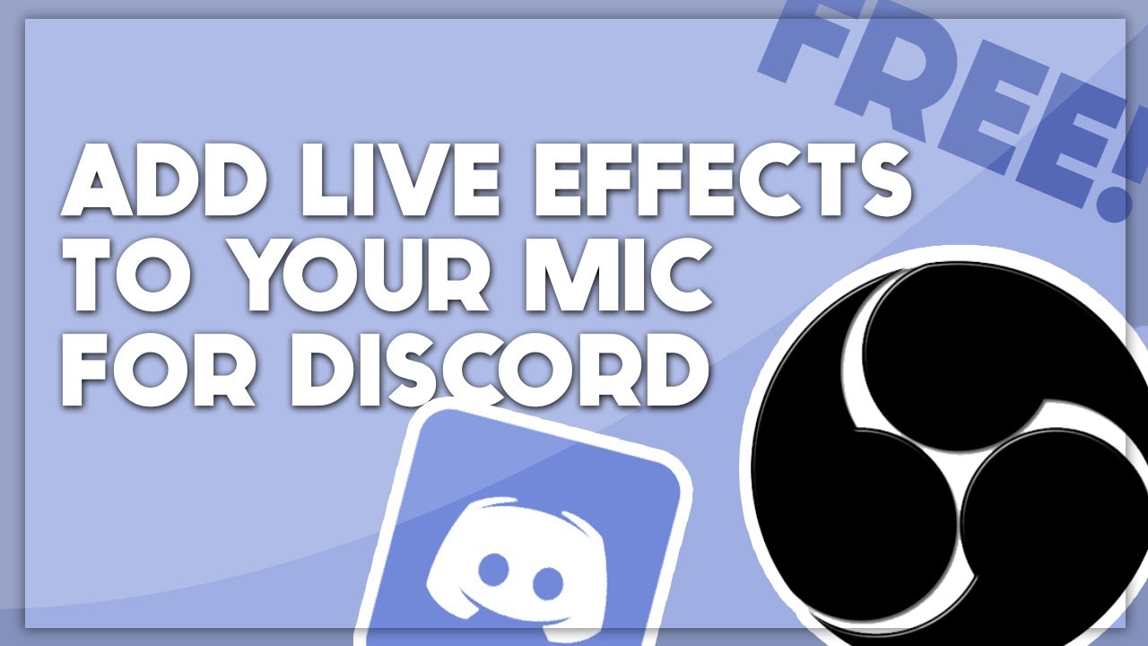 How to Add Live Effects to Your Mic for Discord, Zoom, etc. (USING OBS)