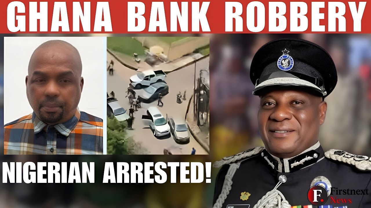 NIGERIAN ARRESTED IN GHANA! Police Foil Robbery of 3 Banks, Kill 2 Suspects