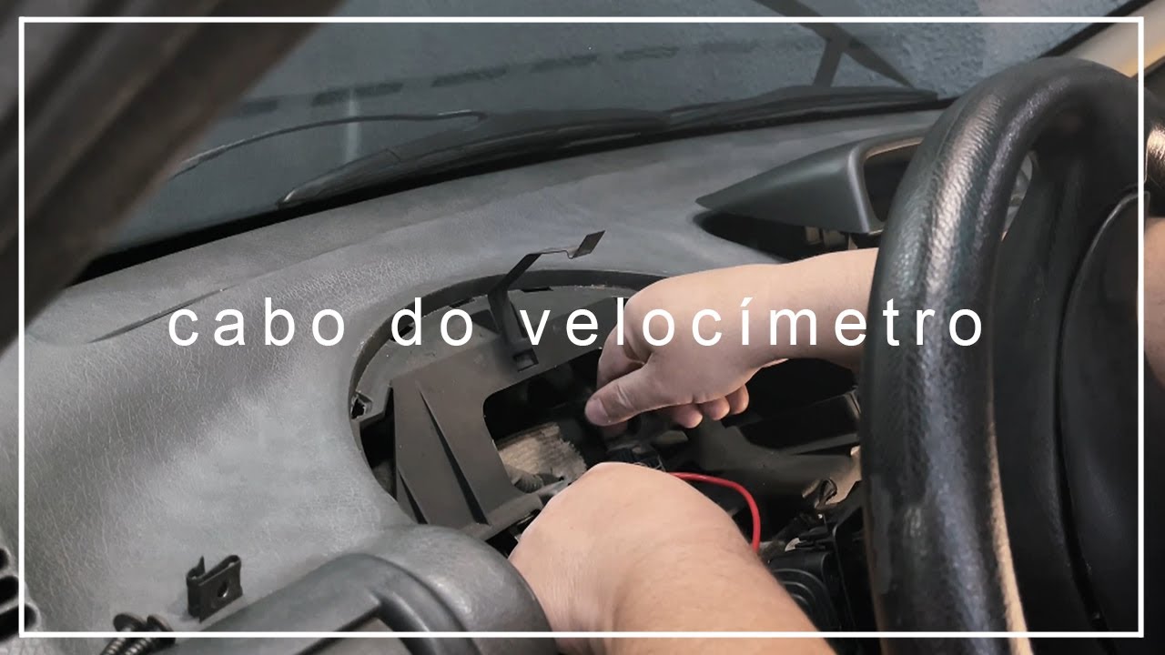 COMO TROCAR o CABO DO VELOCÍMETRO do CORSA! 🔥| PASSO A PASSO 🚀