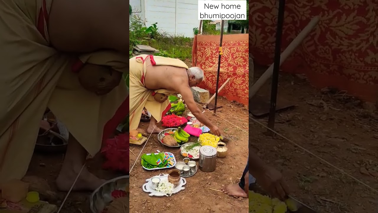 NEW HOME BHUMIPOOJAN #newhome #new #pooja #bhumipujanayodhyastatus #bhumi #travel #tranding
