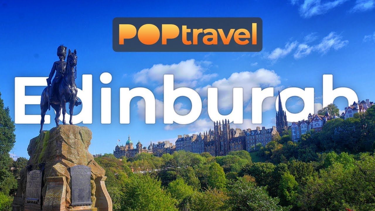 Walking in EDINBURGH / Scotland (UK) - 4K 60fps (UHD)