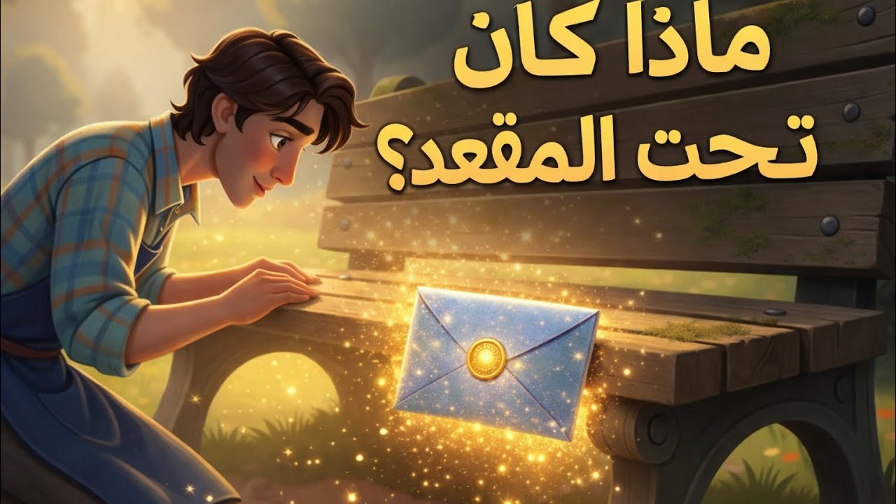 وجد رسالة سحرية تحت المقعد… وما حدث بعدها صادم!