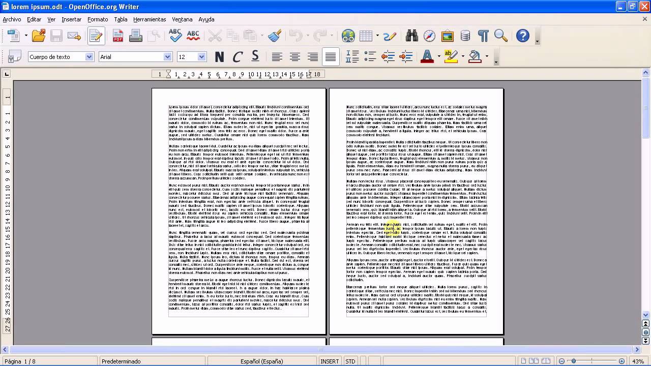 008 Modos de Visualización en Writer