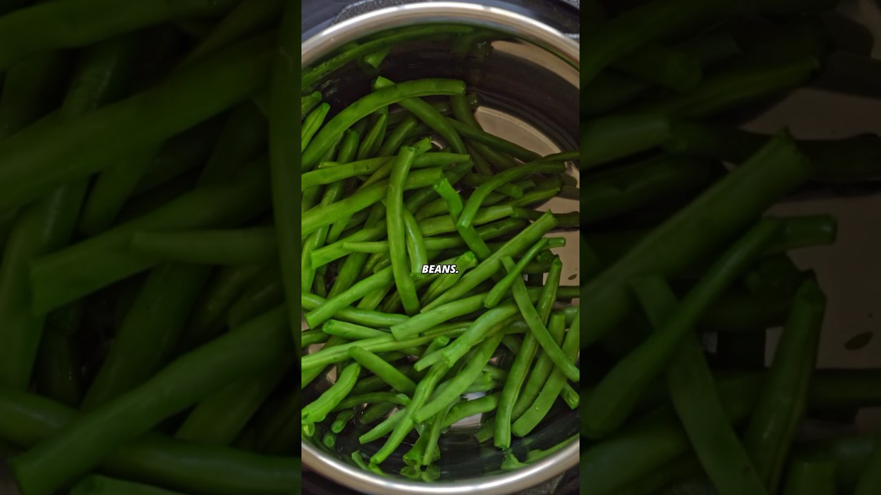 Instant Pot Green Beans #Thanksgiving Recipe