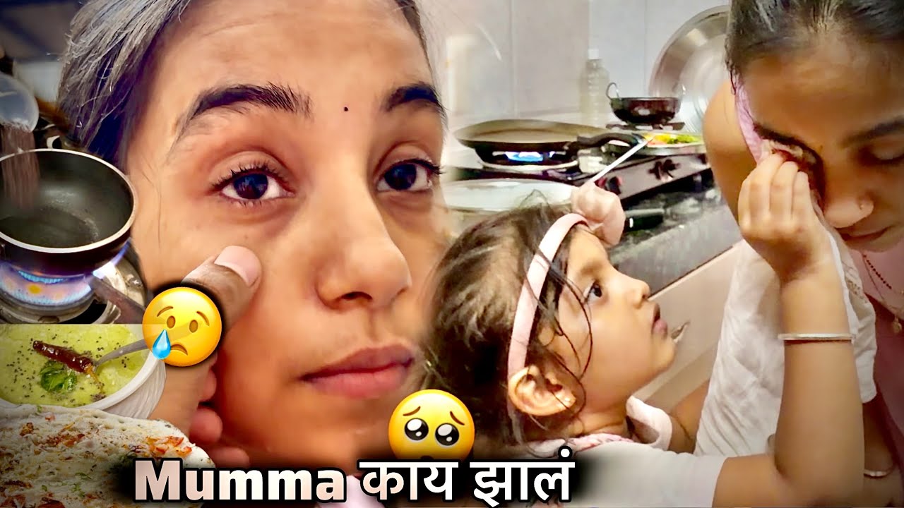 जेव्हा Puja च्या डोळ्याजवळ उडलं तडक्याचं तेल 😩 Bhaavya ची दिसून आली Mumma साठी काळजी 😘🥰