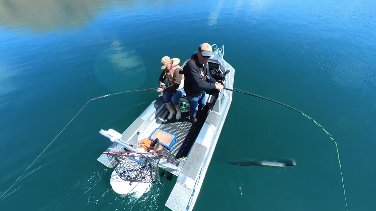 Fishing Lake Benmore: Trolling the Lake