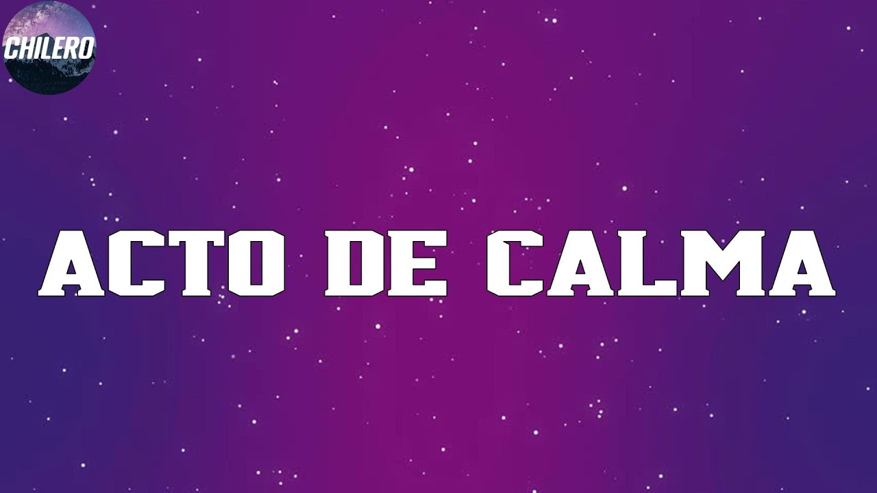 Morad - Acto de Calma (Letra/Lyrics)