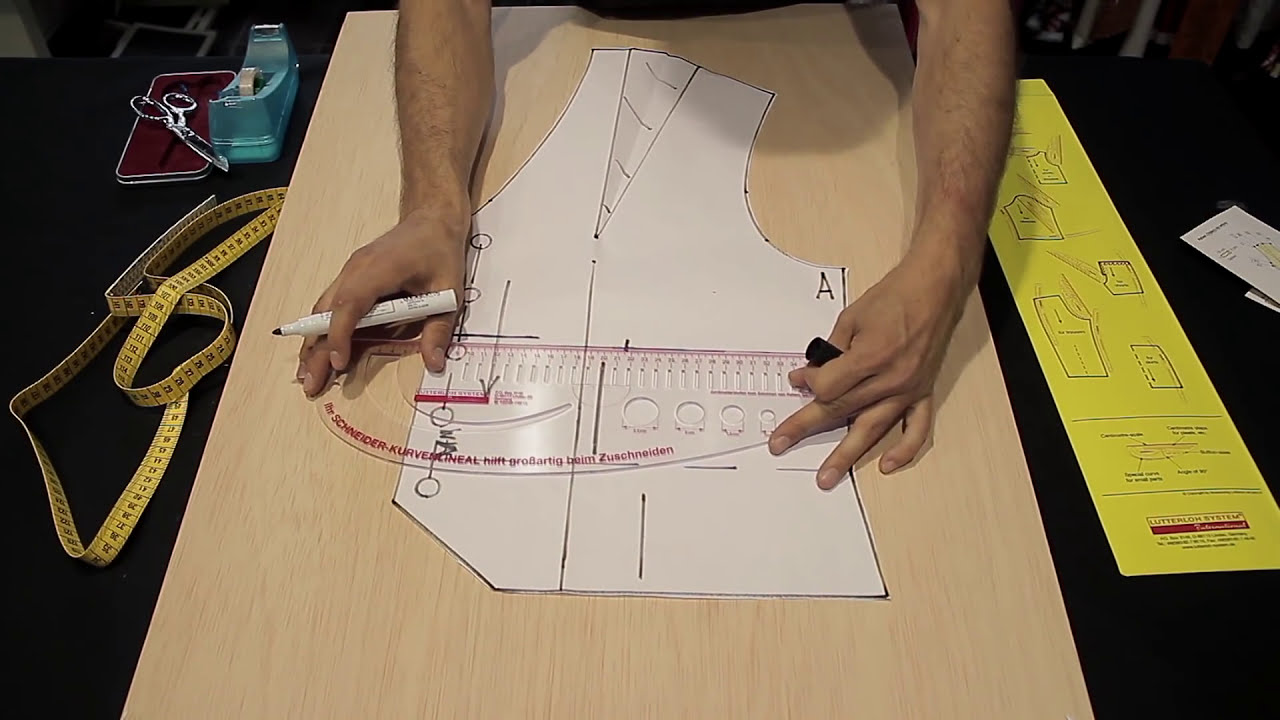 Sistema de patronaje con 2 medidas EL Corte de Oro Lutterloh.