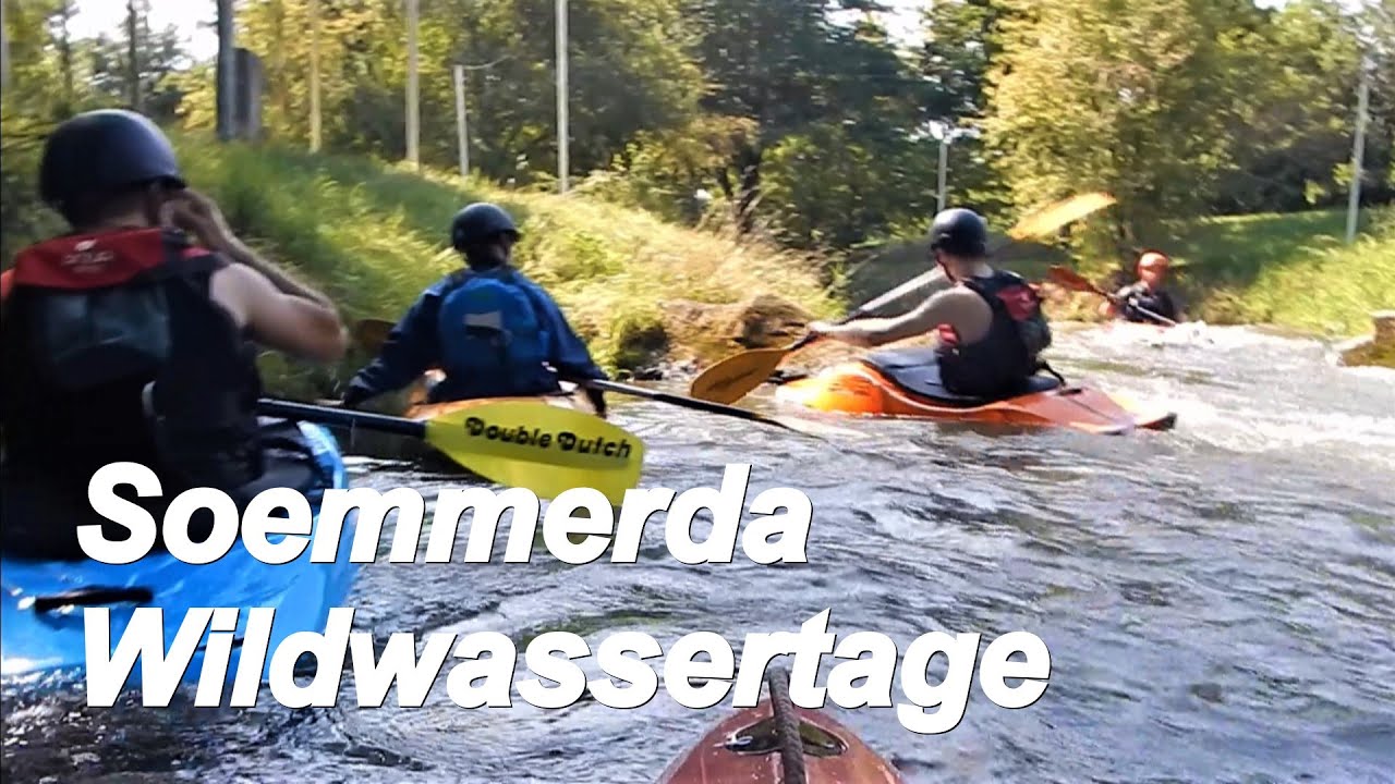 Wildwasserstrecke  Kanuclub Soemmerda, Unstrut.